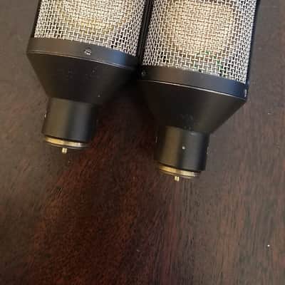 AKG CK 4 Stereo Pair Figure 8 LDC For C28 C60 C61 451 Pristine Mates, Early Teflon CK12 image 1