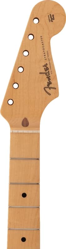 Fender Made in Japan Traditional II 50's Stratocaster Neck, 21 Vintage Frets, 9.5" Radius, U Shape, Maple image 1