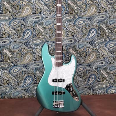 Fender Adam Clayton Jazz Bass Sherwood Green Metallic image 2