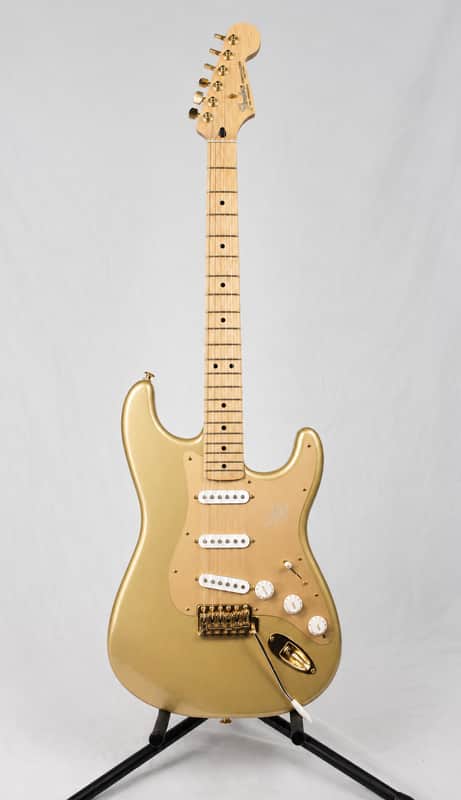 Fender Fender Stratocaster 50th Anniversary Aztec Gold 2004 - Aztec Gold image 1
