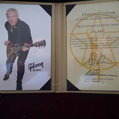 REDUCED! Gibson Alex Lifeson Les Paul Axcess  Viceroy Brown image 18