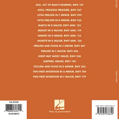 Bach Meets Jazz Piano Solo Songbook image 5