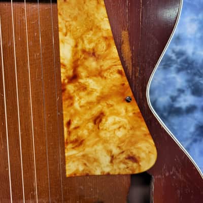 Vintage RARE 1943 Silvertone Model 710 Sunburst Archtop Neck Reset Pro Setup Hard Shell Case image 5