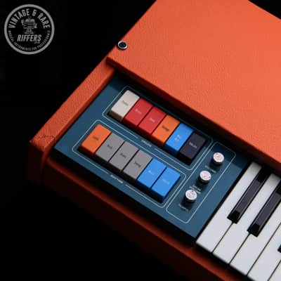 *Serviced* Rare GEM Rodeo 37 Vintage Combo Organ & Rhythm Preset Drum Machine w/Built-in Speaker | Italian Analog Synth Synthesiser Transistor Galanti Keyboard from 70s image 2