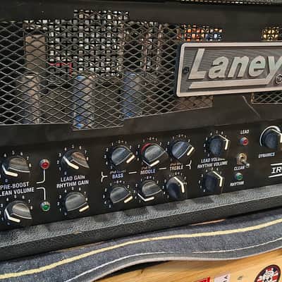 Laney IRT60H Ironheart 60-Watt Tube Guitar Amp Head 2010s - Black image 3