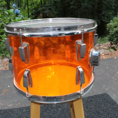 Ludwig Vistalite Toms 70's Amber image 18