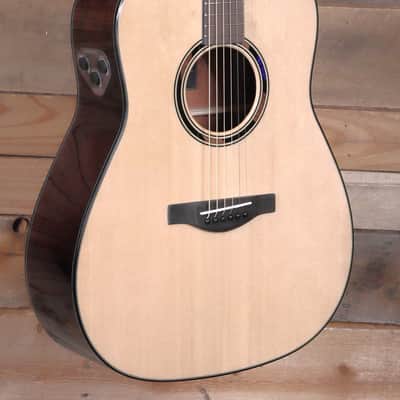 Yamaha TAG1E TransAcoustic Acoustic/Electric Guitar Natural w/ Gigbag image 2