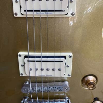Godin Summit Classic Convertible - Gold Top image 11