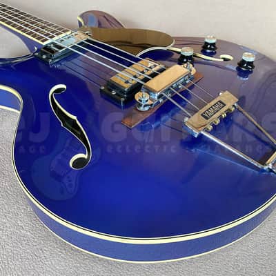 Yamaha SA-70 SA Bass MIJ 1967-72 w/OHSC ***STUNNING*** in Original 'Pearl Marine Blue' ***VERY RARE*** image 6