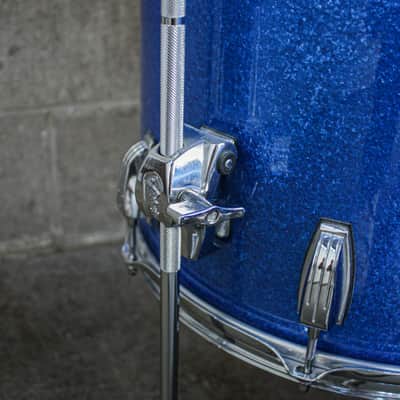 Ludwig Classic Maple Blue Sparkle Fab 3 Piece Kit image 12