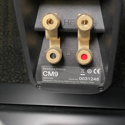 B&W Bowers & Wilkens Speakers CM9 CM-9 Black image 23