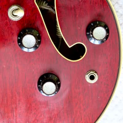 Ultra-Rare 1967 Standel 430-C Hollowbody – Sam Koontz / Harptone – Factory Gold Hardware (Serial 1004G) image 10