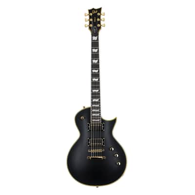 ESP LTD EC-1000 Electric Guitar w/Seymour Duncan - Vintage Black - B-Stock image 2