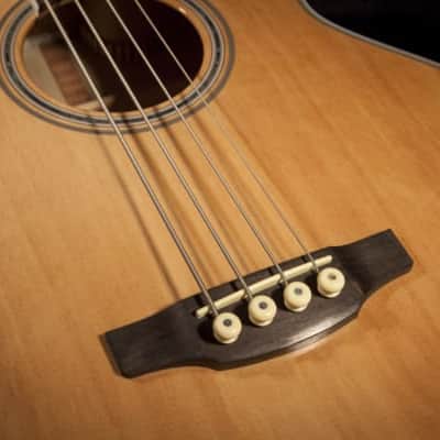 Takamine GB72CE G Series Acoustic Bass - Rosewood Fingerboard, Natural image 7