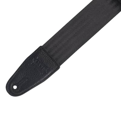 Levy's Wide Black Seatbelt Guitar Strap image 2