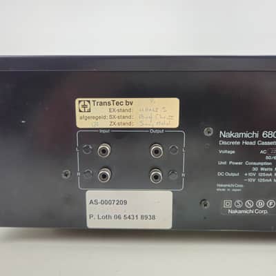 Nakamichi - 680ZX - Stereo Cassette Deck - Incl 90m Metal tape - Serviced/Recapped image 10