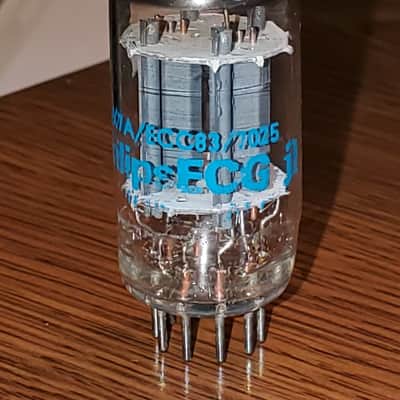 7025/12AX7A Philips MaxiPreamp2/TV7 Tested ( 1 ) Tube Lot image 1