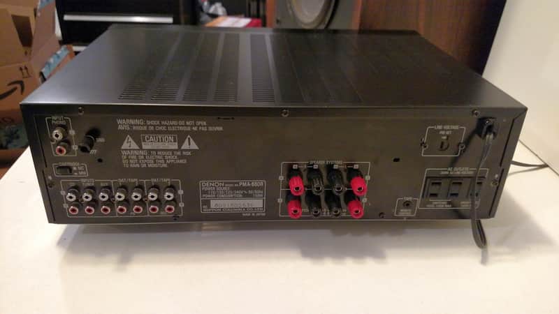Denon PMA-680R 65w x2 Pre/Main Amplifier - Near Mint | Reverb