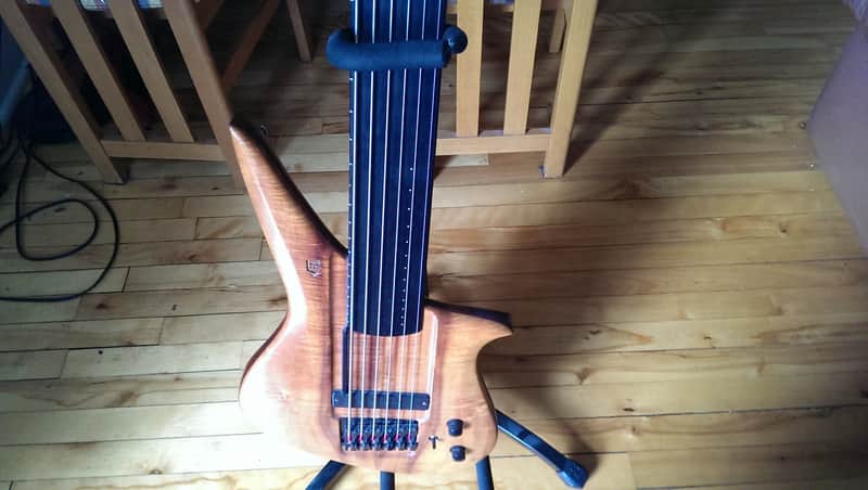 MF / Jacques Simoneau custom bass 6 strings fretless image 1