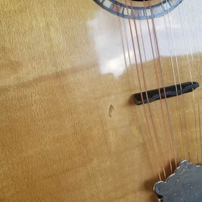 Spanish Style Mandolin Hand Built Small Shop, Flat Top, All Solid Woods, Luthier Restored, Video image 7