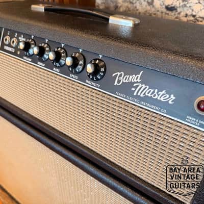 1965 Fender Bandmaster AB763 Head & Cab | Pre-CBS | Original Transformers | Excellent Condition image 2