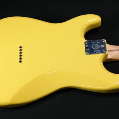 MINT Fender Limited Edition Tom Delonge Stratocaster, Rosewood Fingerboard, Graffiti Yellow 466 image 7