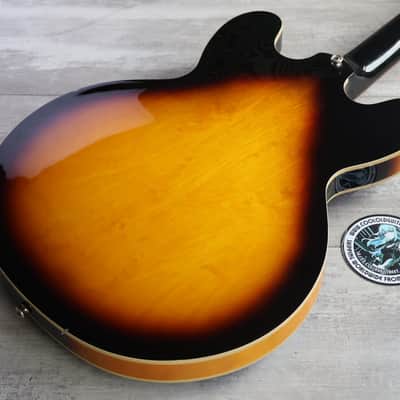2011 Epiphone "The Dot" Semi-Hollow (Brown Sunburst) image 8