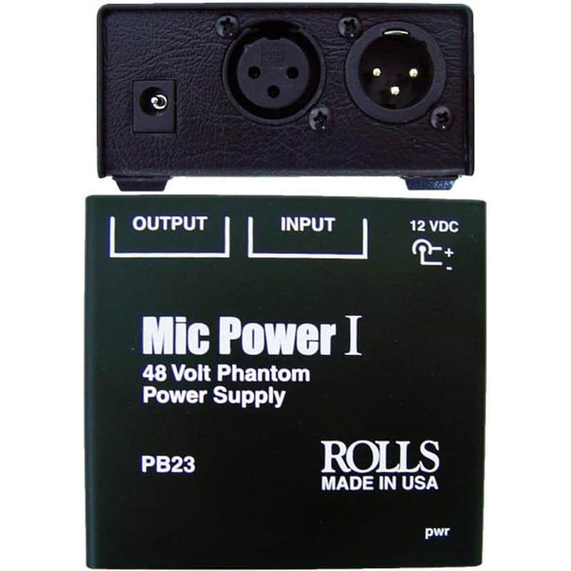 Rolls PB23 Single Channel Phantom Power Supply image 1