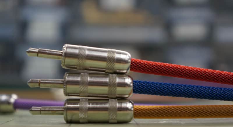 Jackie Decker 3.58 mm Tini-Jax patch cable Buchla Easel Tinijax Synthesizer image 1