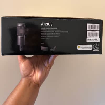 Audio-Technica AT2035 Cardioid Condenser XLR Studio Microphone - Factory Sealed / Unopened image 3