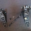 Tama HP900RWN Iron Cobra 900 Series Rolling Glide Double Bass Drum Pedal 2010s - Black/Chrome