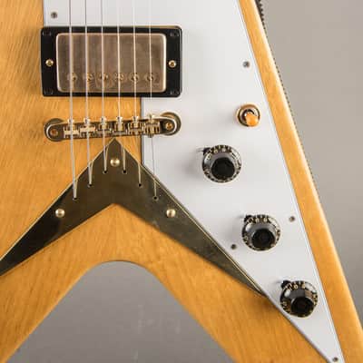 Gibson 1958 Korina Flying V 2025, Natural image 5