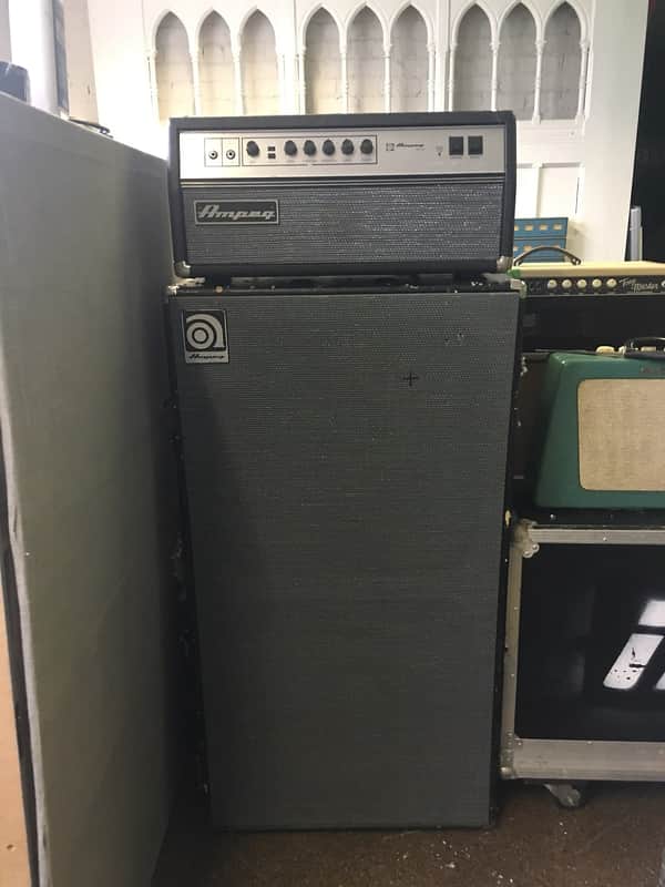 Ampeg Svt classic Anniversary head and 8x10 cab with hardcase image 1