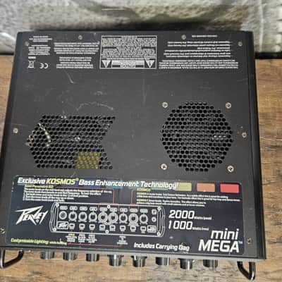 Peavey MiniMEGA 1000W Lightweight Bass Head 2010s - Black image 4