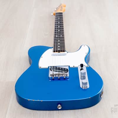 2013 Fender American Vintage '64 Telecaster Lake Placid Blue w/ Case image 11