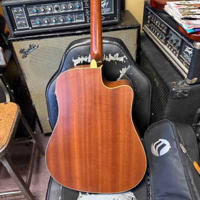 Tanglewood Winter leaf acoustic electric guitar. See details - Natural image 13