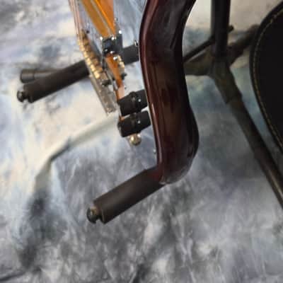 Vintage RARE 1964 Palmer by Kawai Japan Solid Body Twin Gold Foil Guitar Mirror'd Pickguard New Strings Pro Setup Original Soft Shell Case image 6