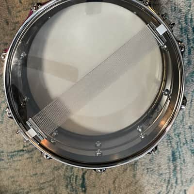 Ludwig LB417 Black Beauty 6.5x14" 10-Lug Brass Snare Drum 1994 - Present - Black Nickel-Plated image 5