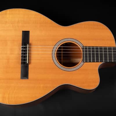 2020 Martin 000C12-16E Nylon - Natural | USA All Solid 000 Crossover Classical Guitar Cutaway Fishman Pickup | Case image 3