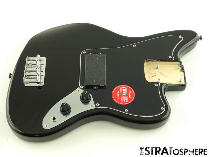 Fender Squier Affinity Jaguar LOADED BASS H BODY, Parts Black image 1