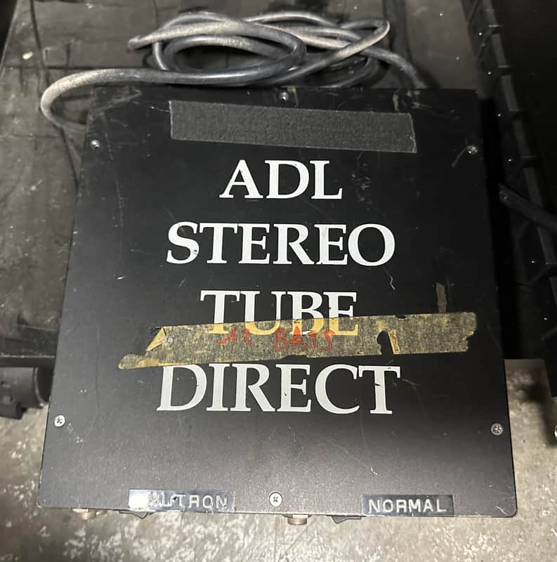 ADL STEREO DIRECT BOX 1987-2019 - Black image 1