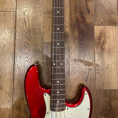FENDER 62 Jazz Bass Relic Custom Shop 2012 Candy Apple Red image 7