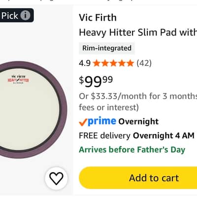 Vic Firth Heavy Hitter SlimPad image 3
