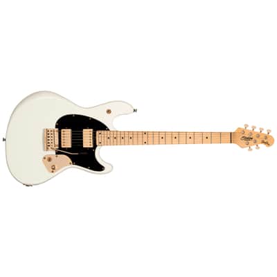 Jared Dines StingRay Olympic White Sterling by Music Man image 2