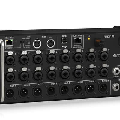 Midas MR18 Digital Stagebox Mixer for iPad/Android Tablets with Midas PRO Preamps and Multi-Channel USB Audio Interface image 8
