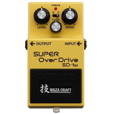 New Boss SD-1W Waza Craft Super Overdrive Guitar Effects Pedal image 2