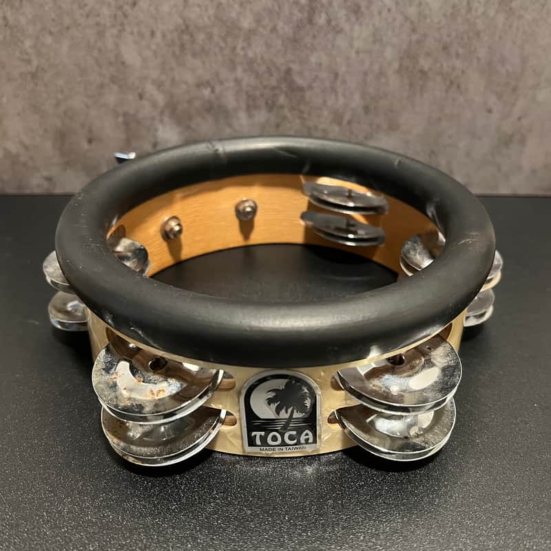 Toca Jingle Hit Hi-Hat Tambourine - Marine Pearl image 1