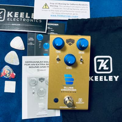 Keeley Blues Disorder Germanium Limited Edition 2024 - Gold image 1