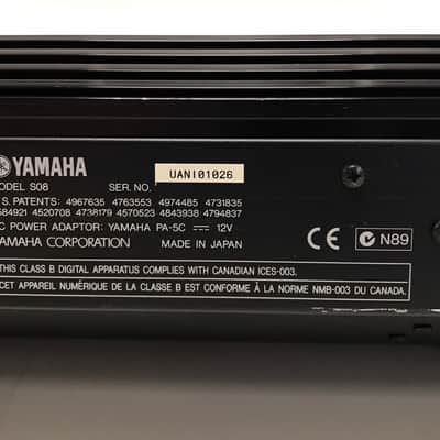 Yamaha S08 88 Key Programmable Synthesizer Keyboard & Kaces III Wheeled Gig Bag image 18