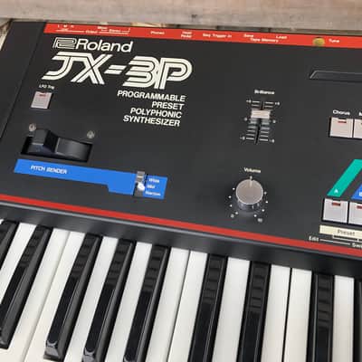 Roland JX-3P 6 voice programmable synthesizer 100% working serviced image 3